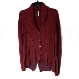 Free People Vintage Button Up‎ Cardigan